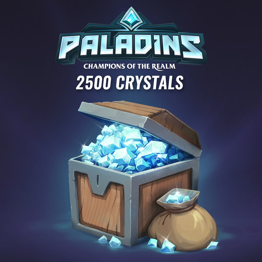 2500 cristaux Paladins