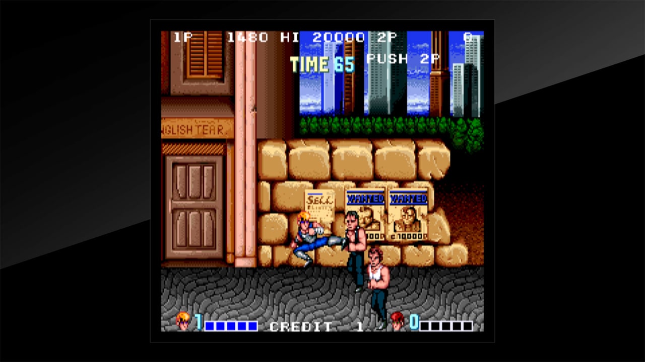 Double Dragon , Arcade Video game by Technos Japan Corp. (1987)