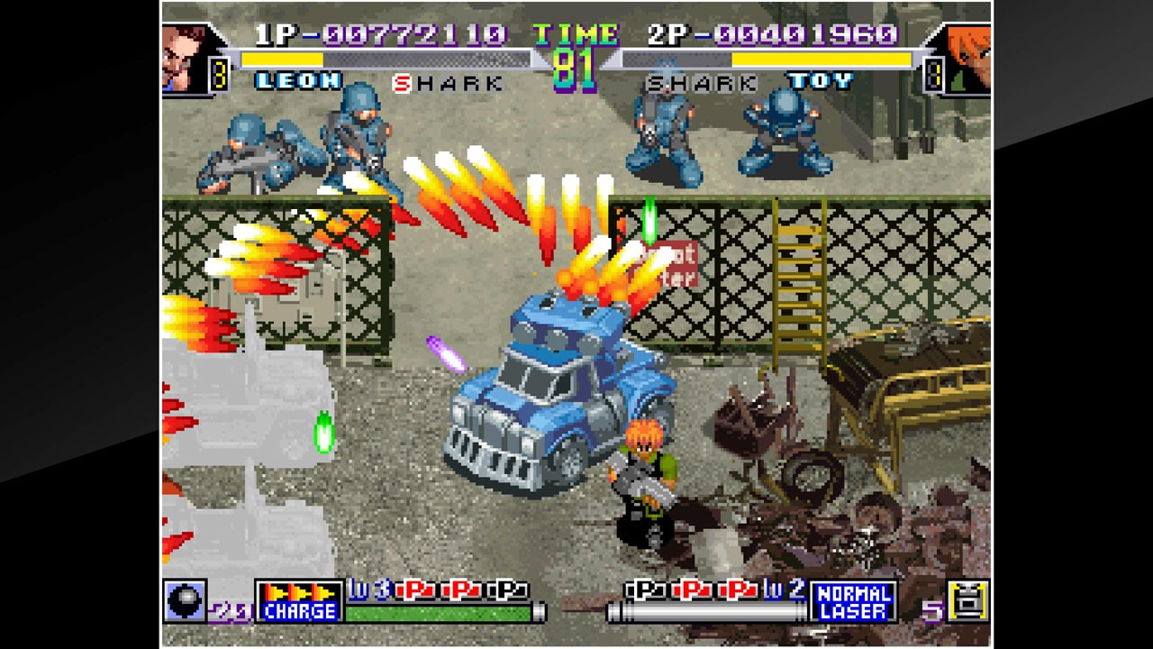 #5. ACA NEOGEO SHOCK TROOPERS 2nd Squad (PlayStation) 来自: HAMSTER Corporation