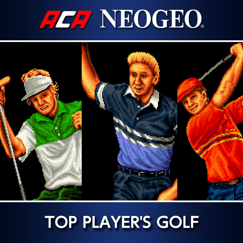 Classic Golf Game 'Top Player's Golf' ACA NeoGeo From SNK and