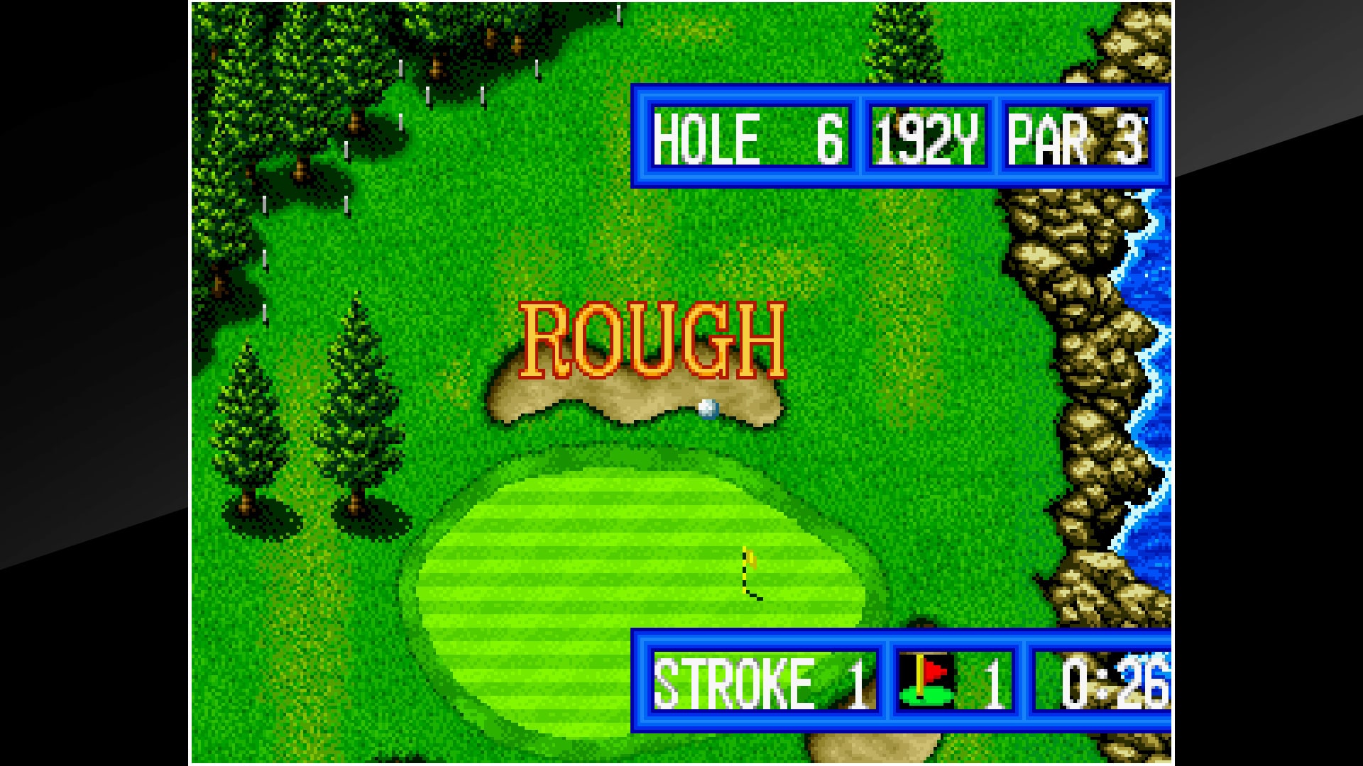 Classic Golf Game 'Top Player's Golf' ACA NeoGeo From SNK and