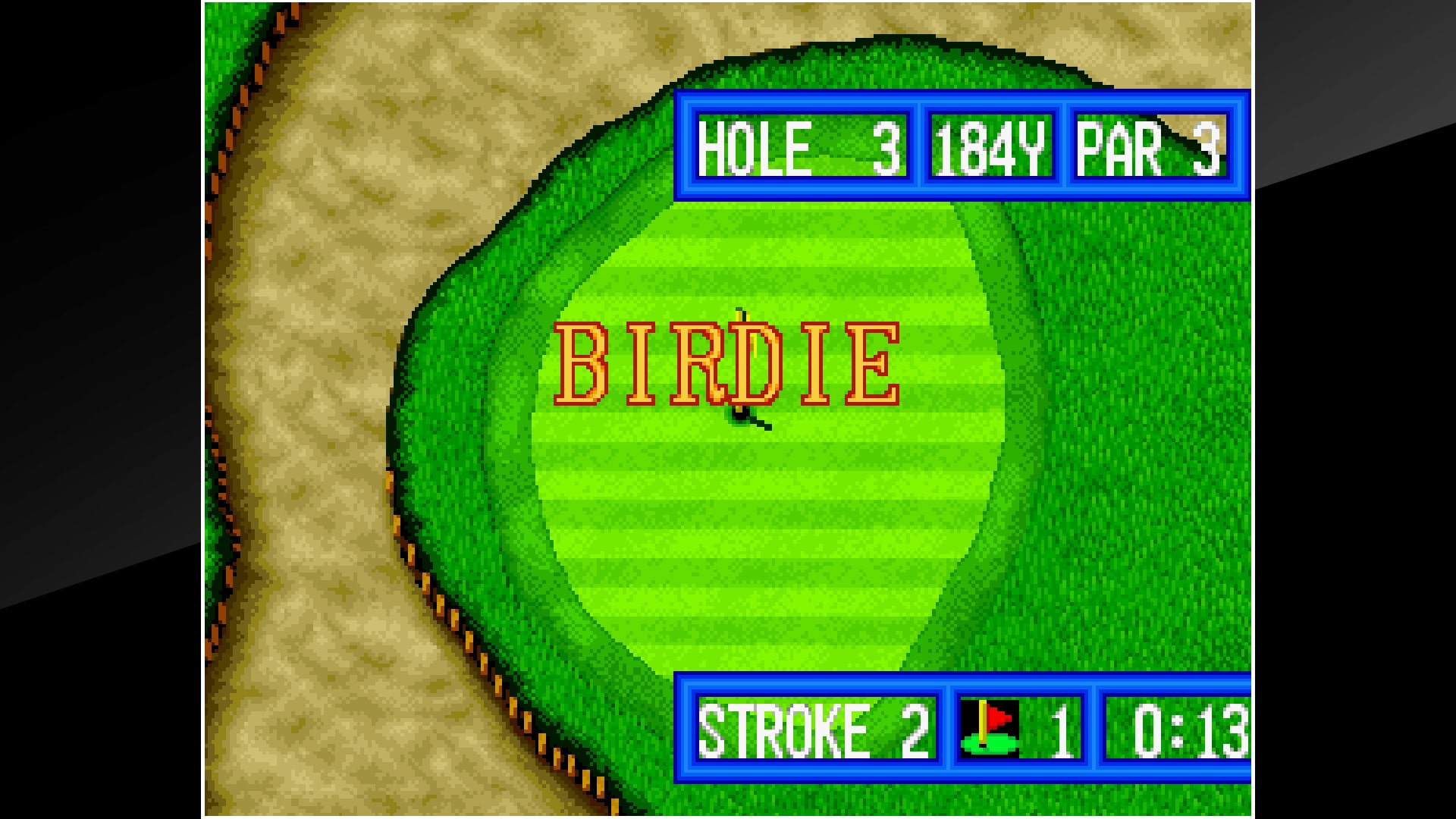 Classic Golf Game 'Top Player's Golf' ACA NeoGeo From SNK and