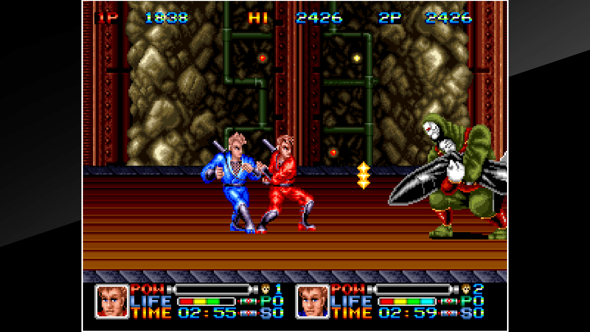 #9. ACA NEOGEO NINJA COMBAT (PlayStation) 由: HAMSTER Corporation