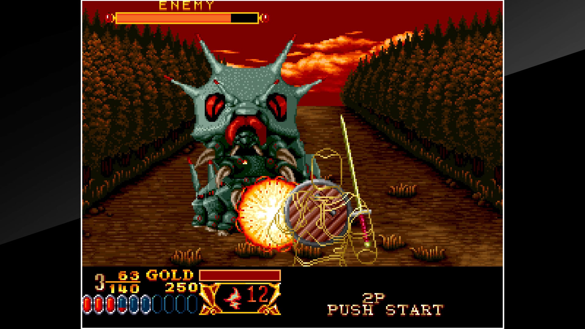 Crossed Swords (1991), Neo Geo Game