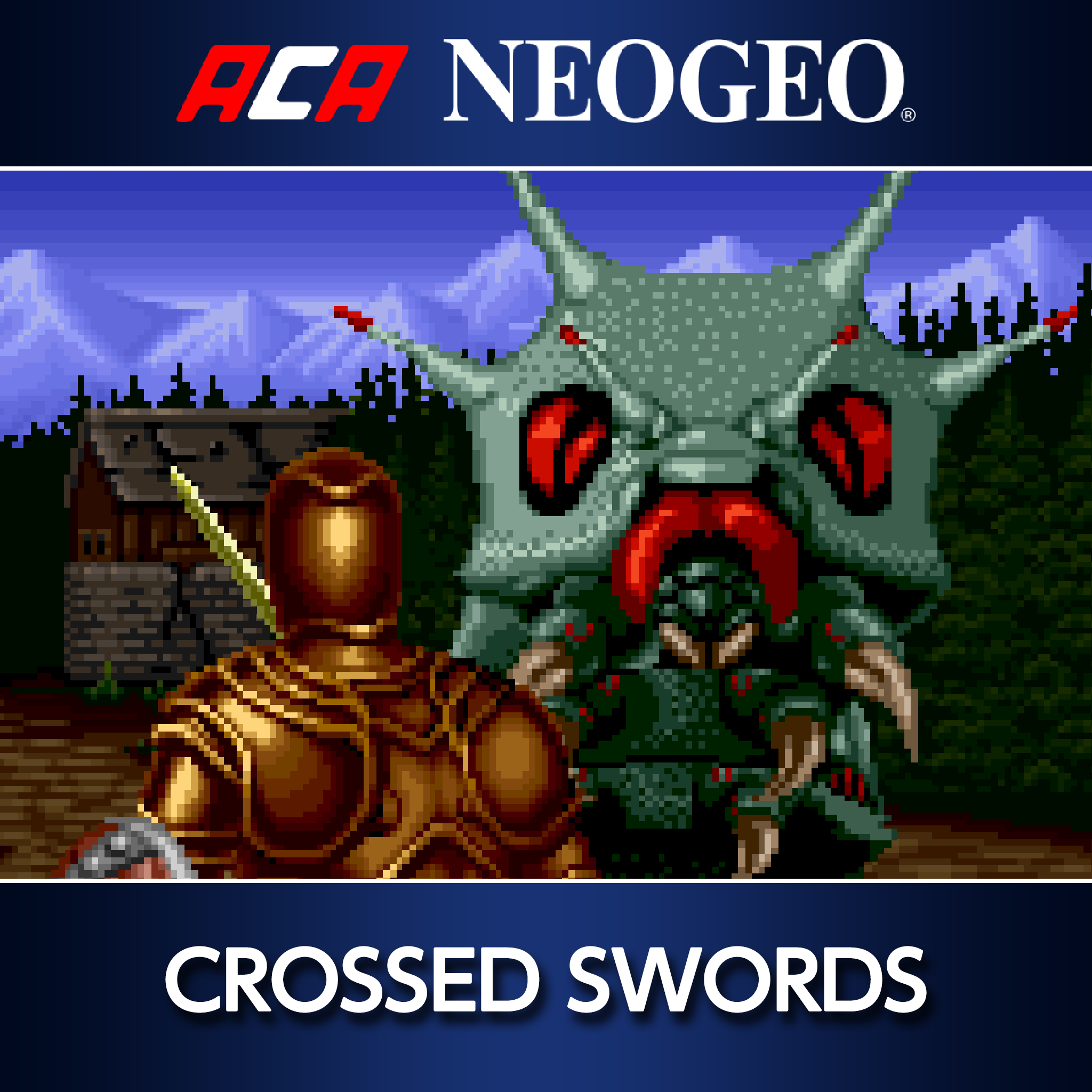 crossed swords neo geo products for sale