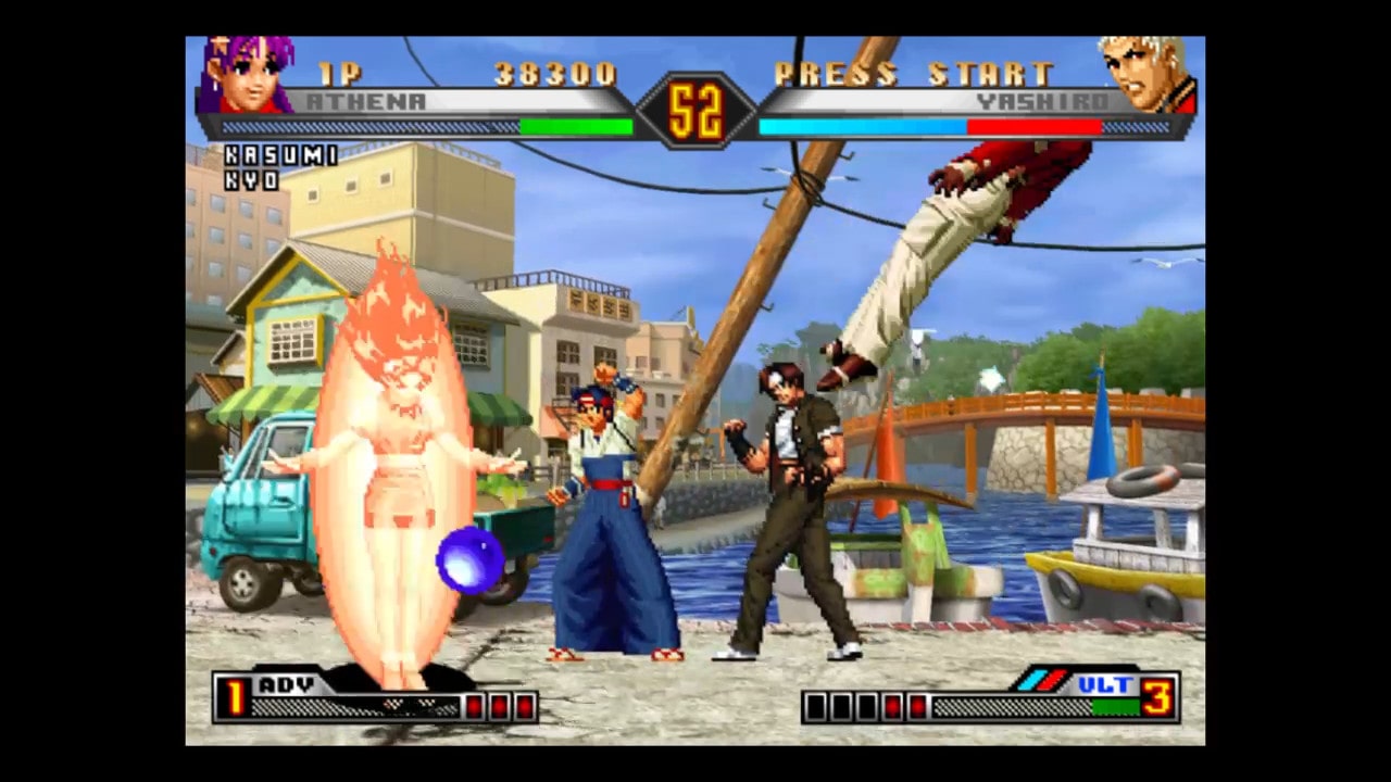 The King of Fighters '98 trophy list for PS4 release requires online play