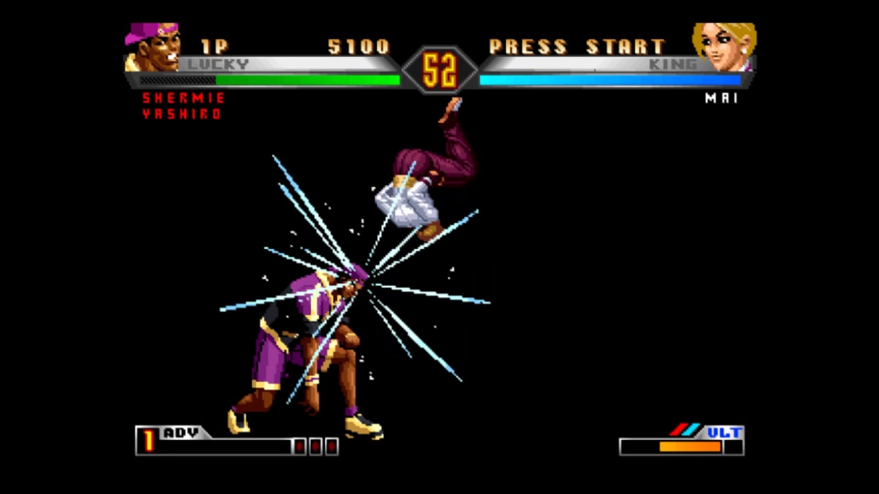 The King of Fighters '98 trophy list for PS4 release requires online play