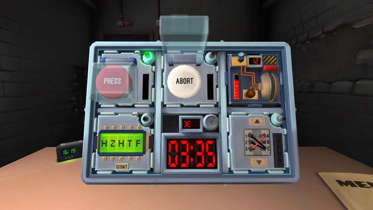 keep calm and nobody explodes game