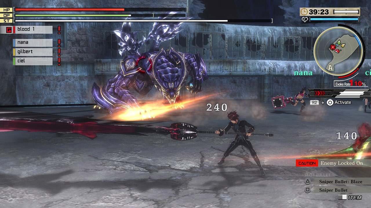 god eater resurrection pc control button icon ds4 v2