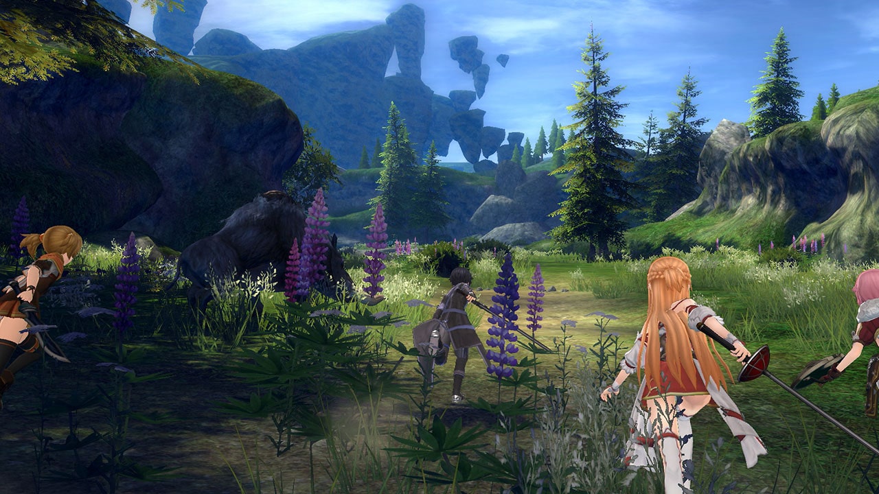 Sword Art Online tem novo jogo para PS4 e PS Vita que simula um MMO