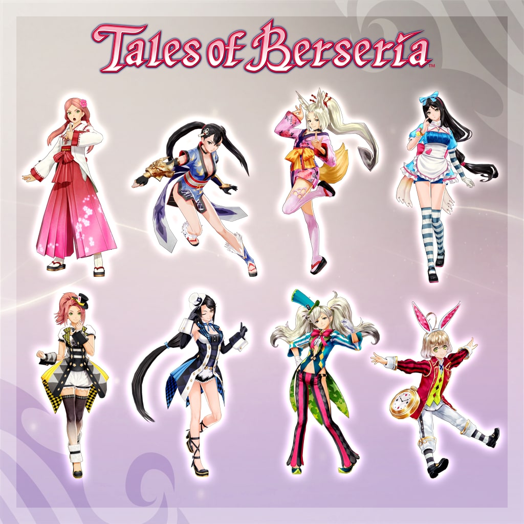 Tales of Berseria - Miscellaneous Costumes Set