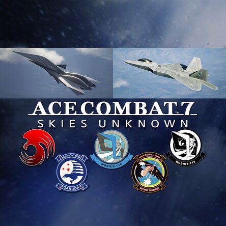 ACE COMBAT™ 7: SKIES UNKNOWN - DLC de 25 Anos - Série de Aeronaves