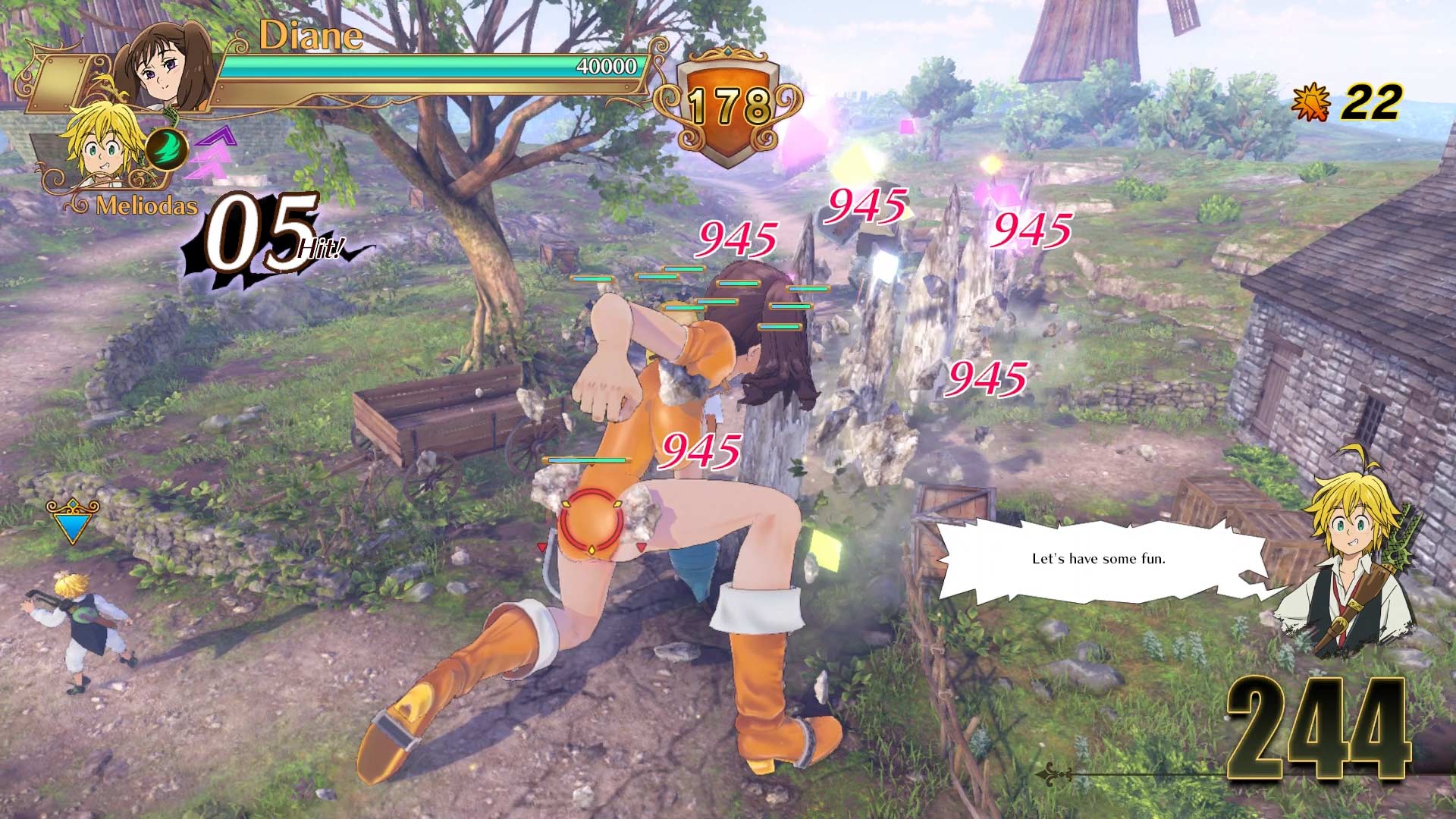 Game The Seven Deadly Sins: Knights Of Britannia - PS4 no Shoptime