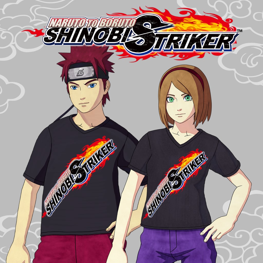 NTBSS: Shinobi Strikers T-Shirt: Black (Gender-Neutral)
