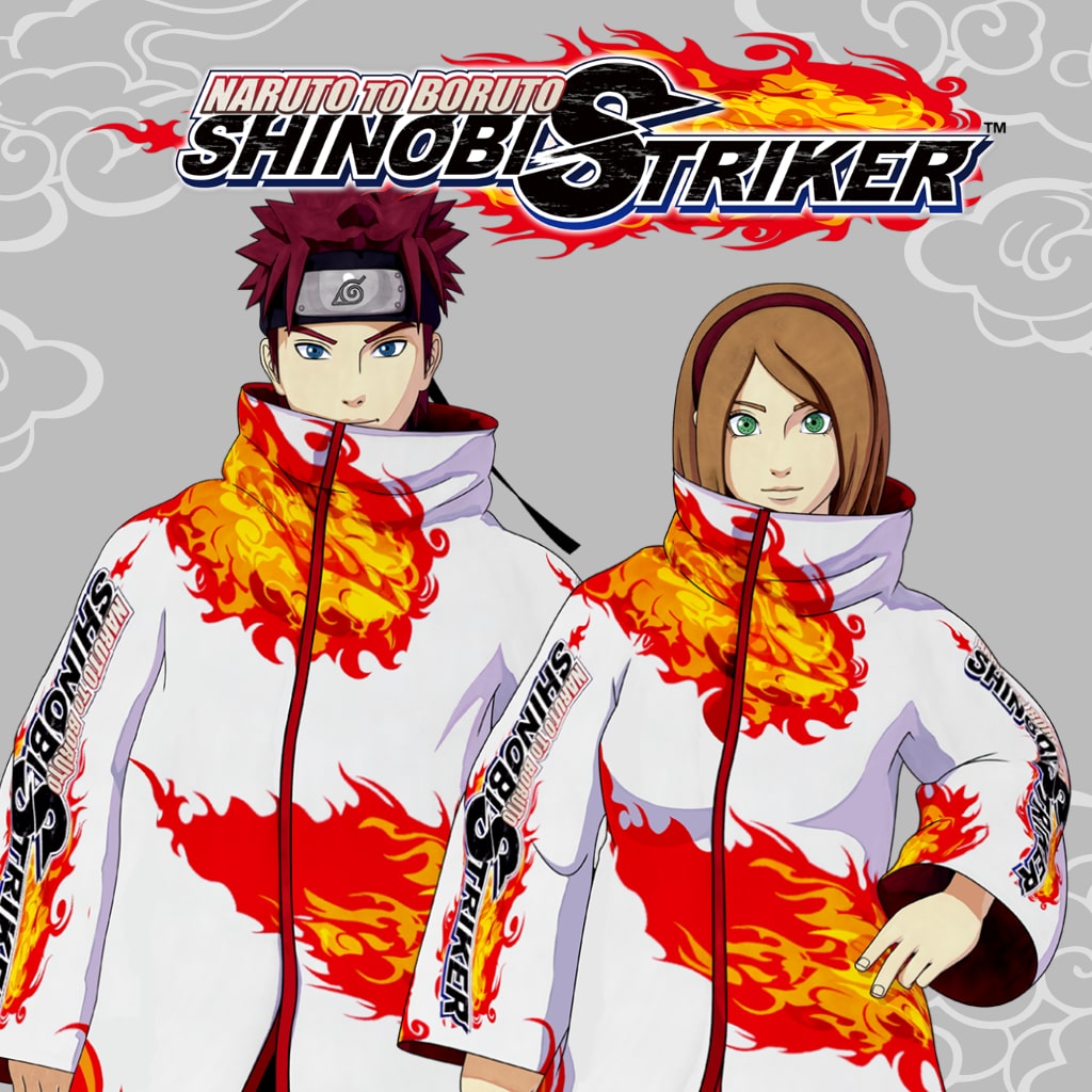 NTBSS: Abrigo Shinobi Strikers: blanco (ambos sexos)