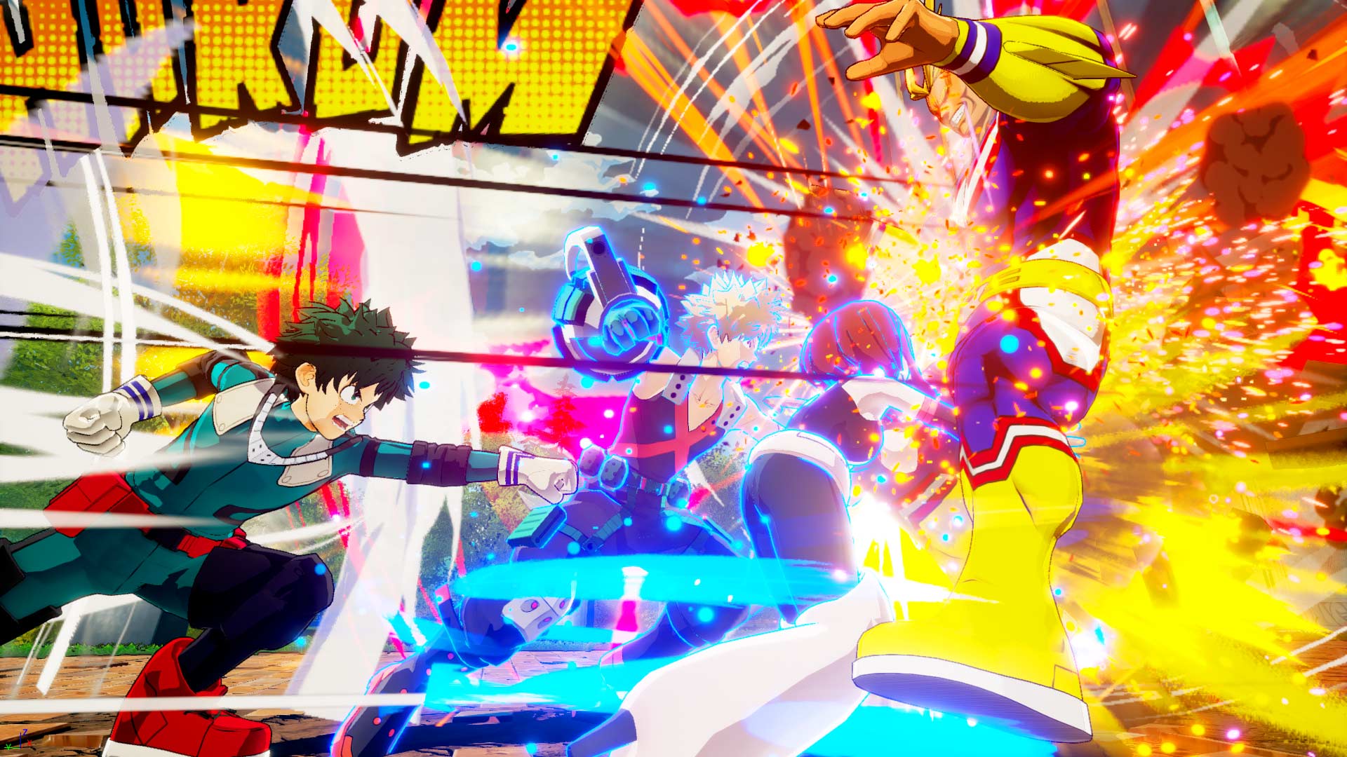 Preview: 'My Hero One's Justice' is a superpowered fighting game