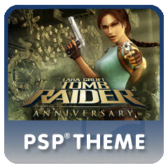 Tomb Raider: Anniversary Theme PSP — price history, screenshots, • USA