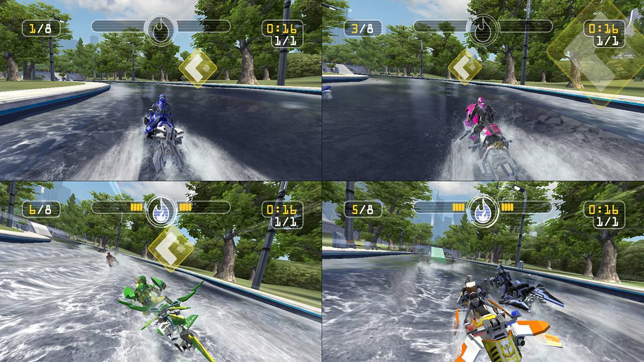 #10. Riptide GP: Renegade (PlayStation) By: Vector Unit Inc.