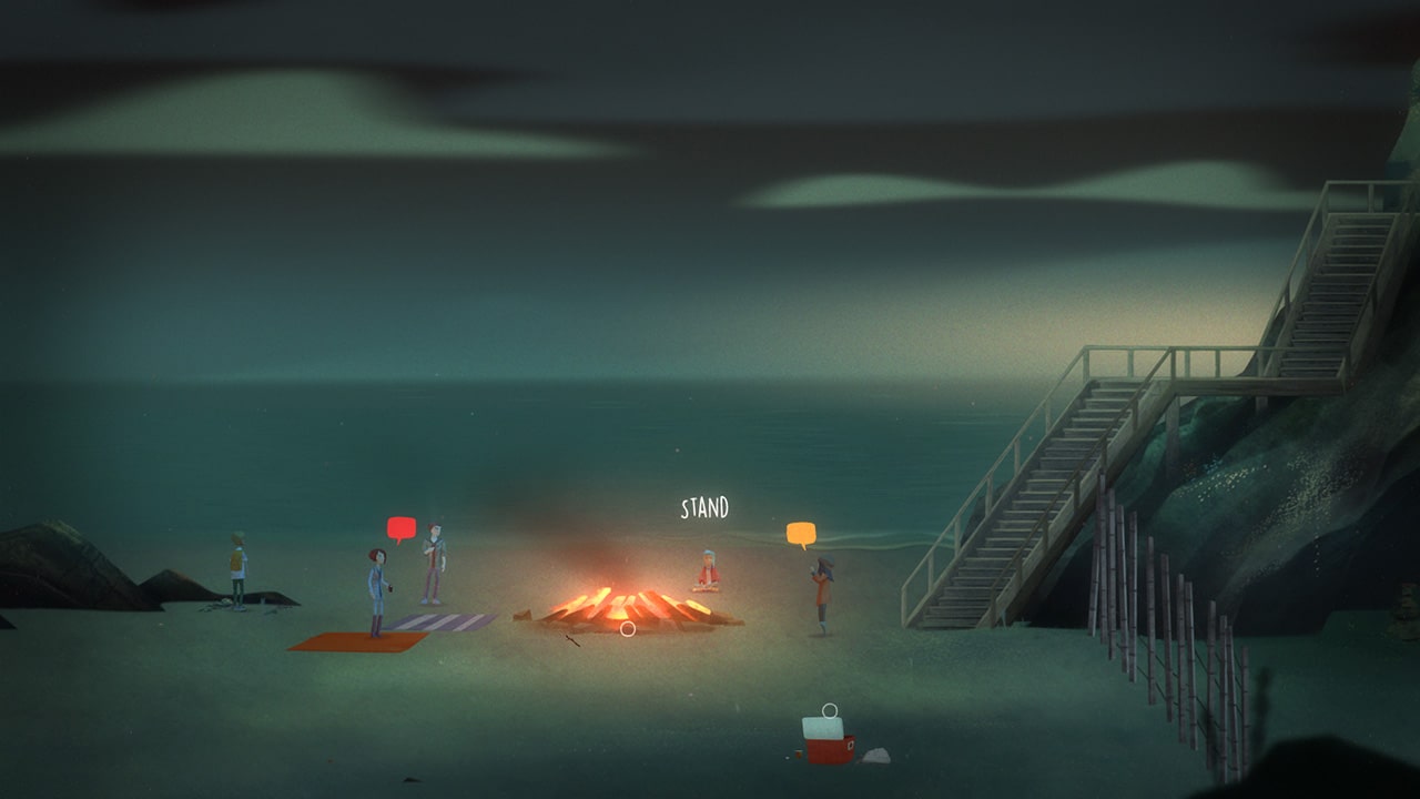 #3. Oxenfree Bundle: Game + Dynamic Theme (PlayStation) By: Night School Studio LLC