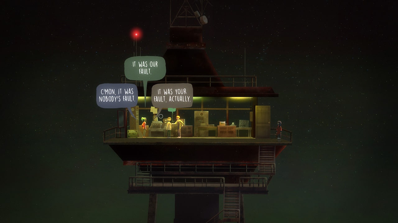 #9. Oxenfree Bundle: Game + Dynamic Theme (PlayStation) By: Night School Studio LLC
