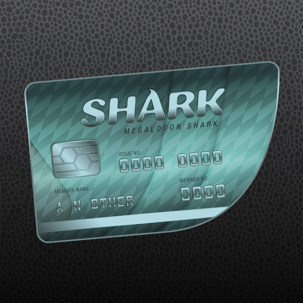 Megalodon  Shark Cash Card (English/Chinese/Korean Ver.)
