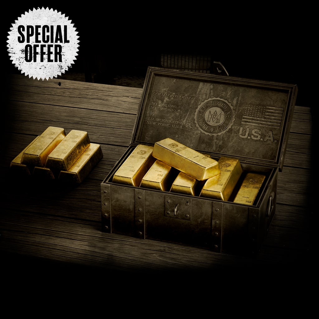 Red Dead Online: One Time Special Offer – 25 Gold Bars
