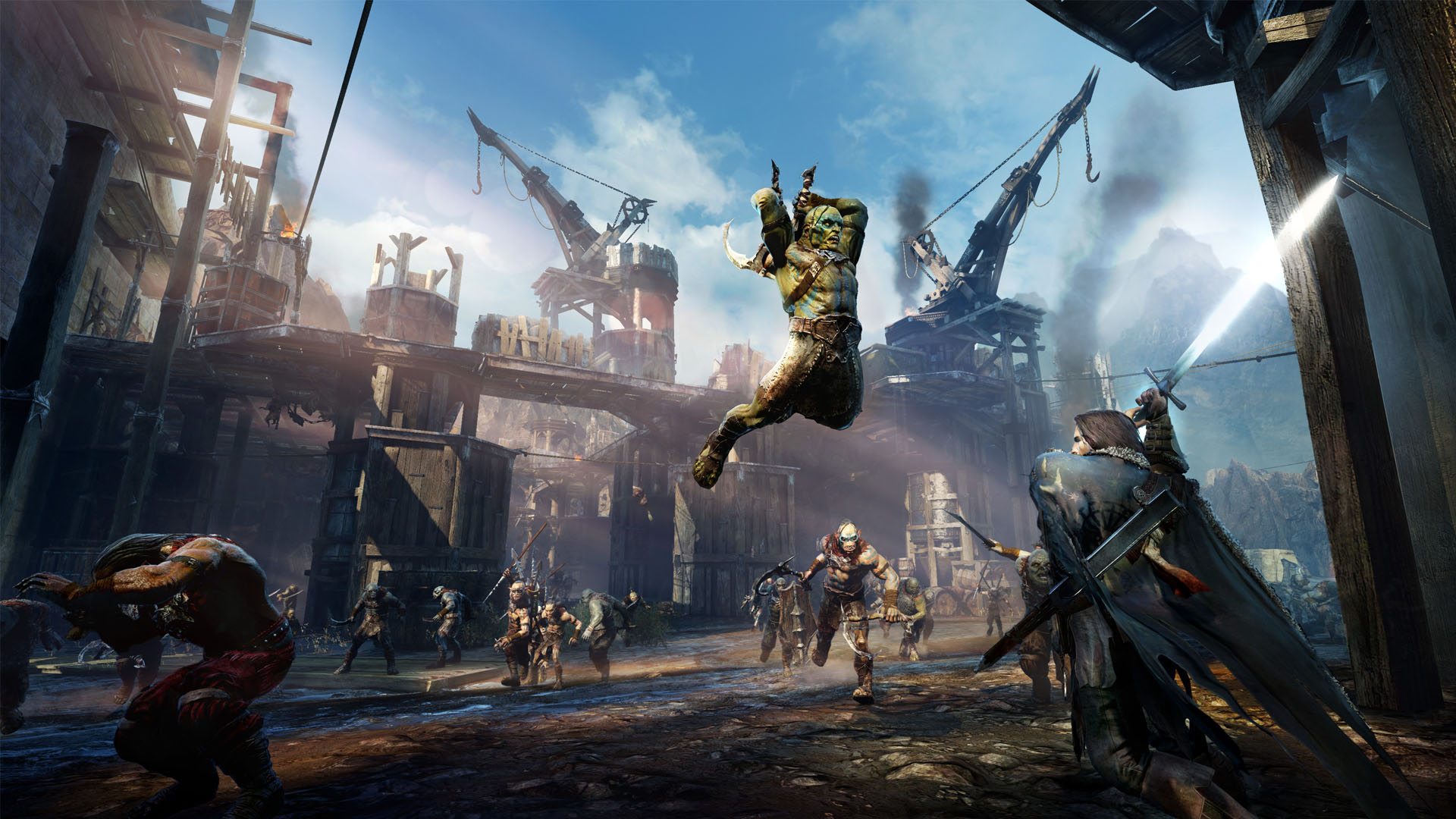 MIDDLE EARTH SHADOW of MORDOR GAME OF THE YEAR EDITION (2014 PS4