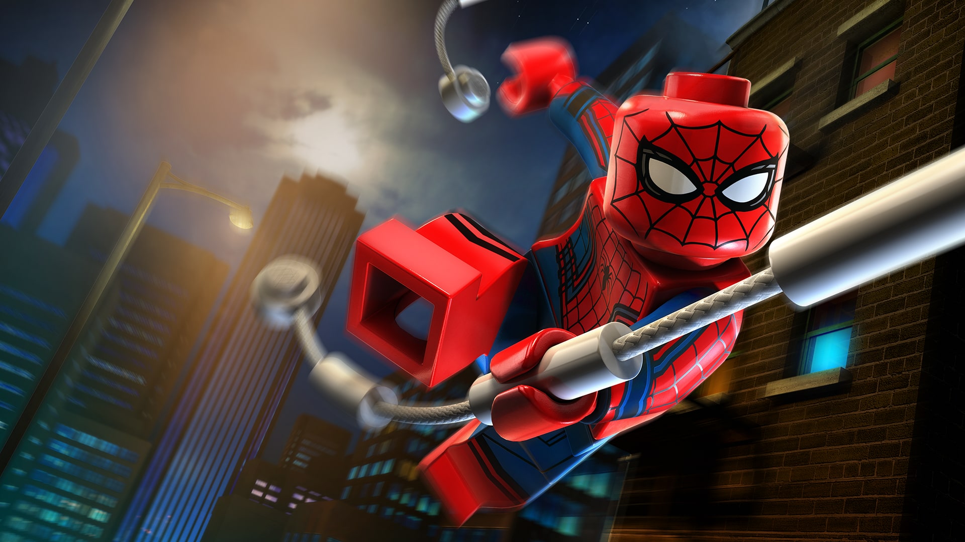 lego spider man video game