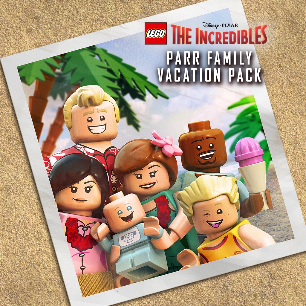 LEGO The Incredibles Parr Family Vacation Character Pack