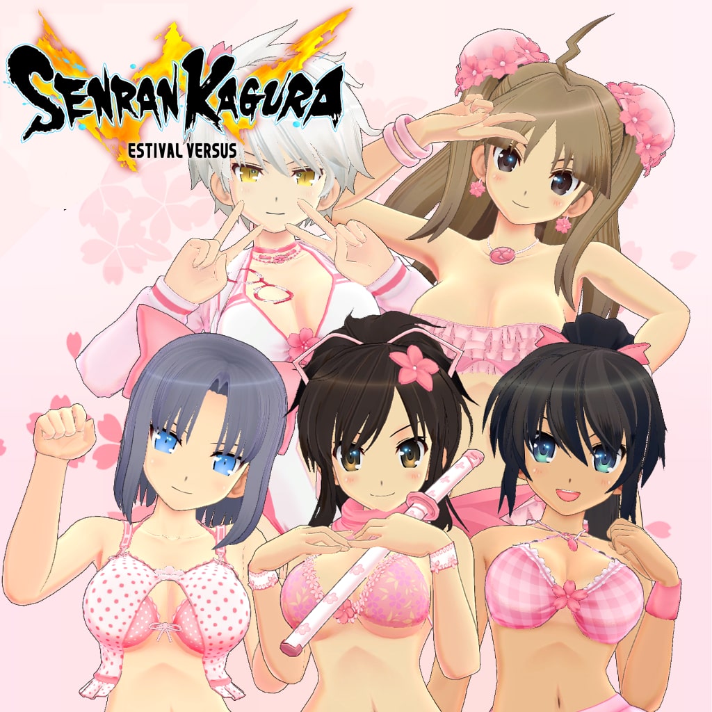 SENRAN KAGURA ESTIVAL VERSUS — Sakura Bikini Set