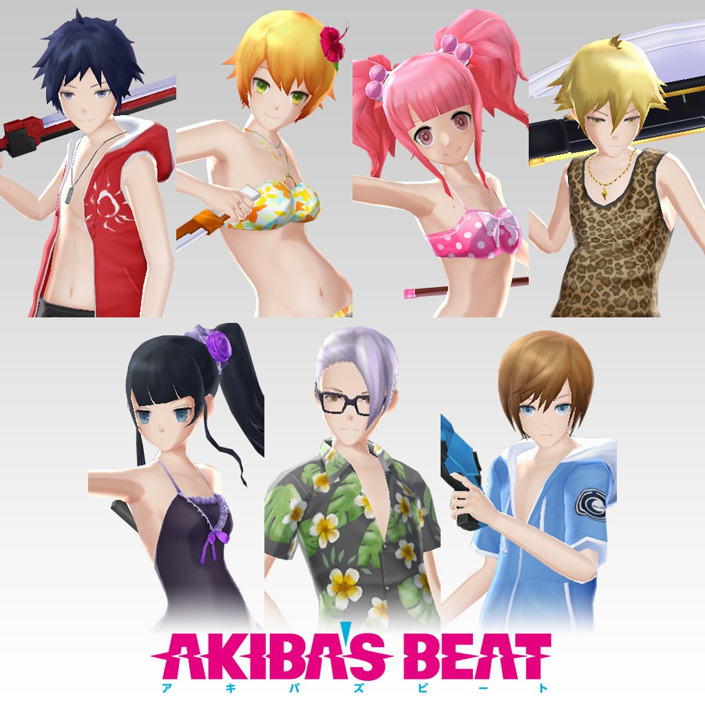 Akiba's Beat — Swimsuit Set