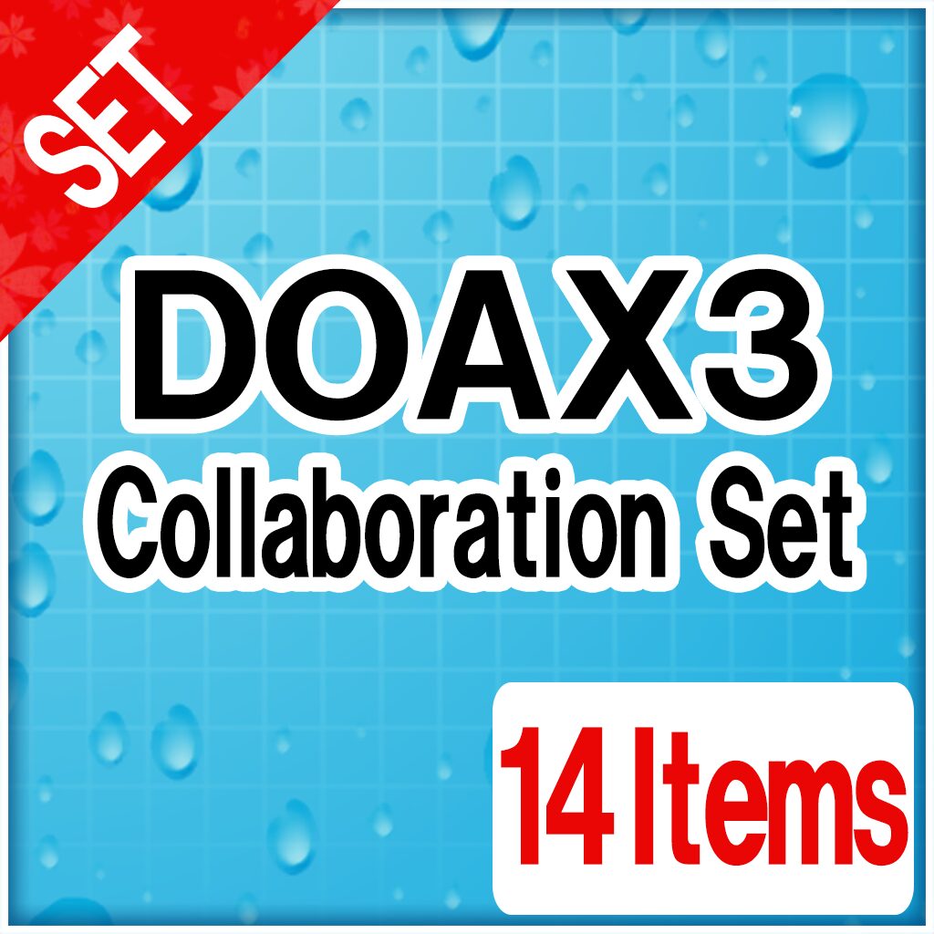 SENRAN KAGURA Peach Beach Splash — DOAX 3 Collaboration Set