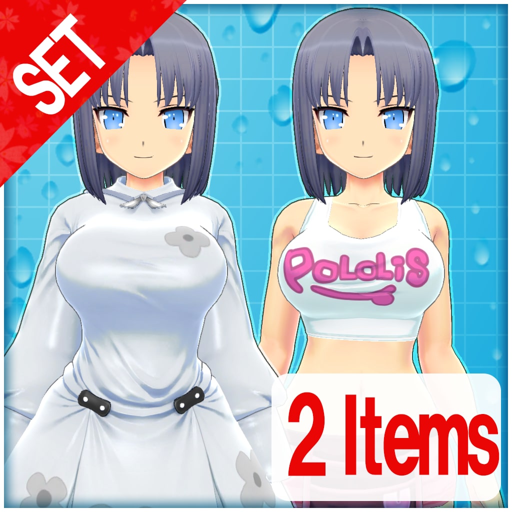 SENRAN KAGURA Peach Beach Splash — Transparent Outfit Set 1