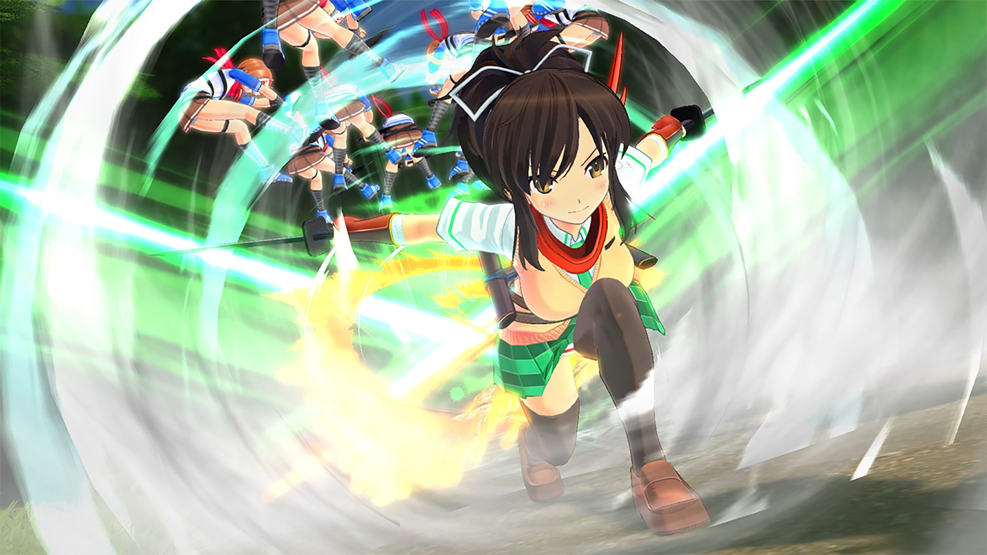 SENRAN KAGURA Burst Re:Newal — Barely ✰ Outdoors