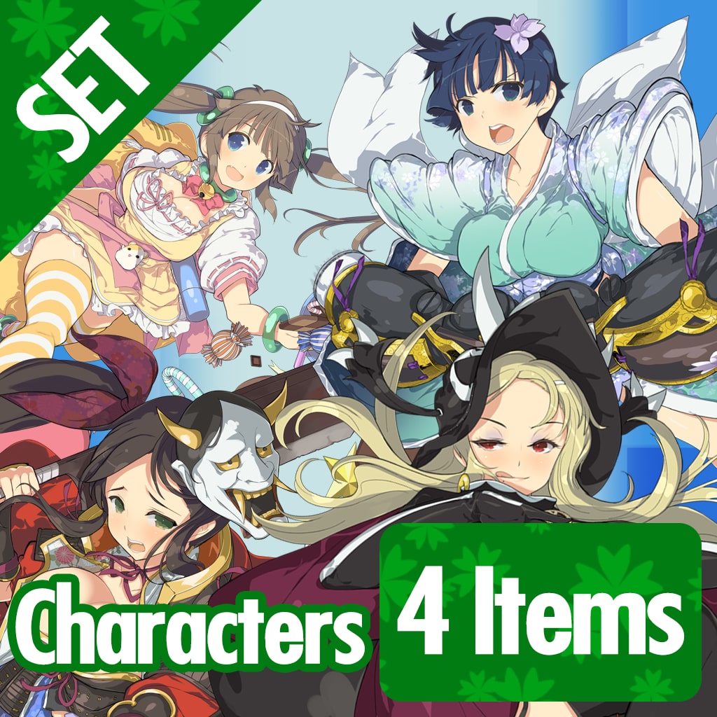 SENRAN KAGURA Burst Re:Newal — Gessen Character Set