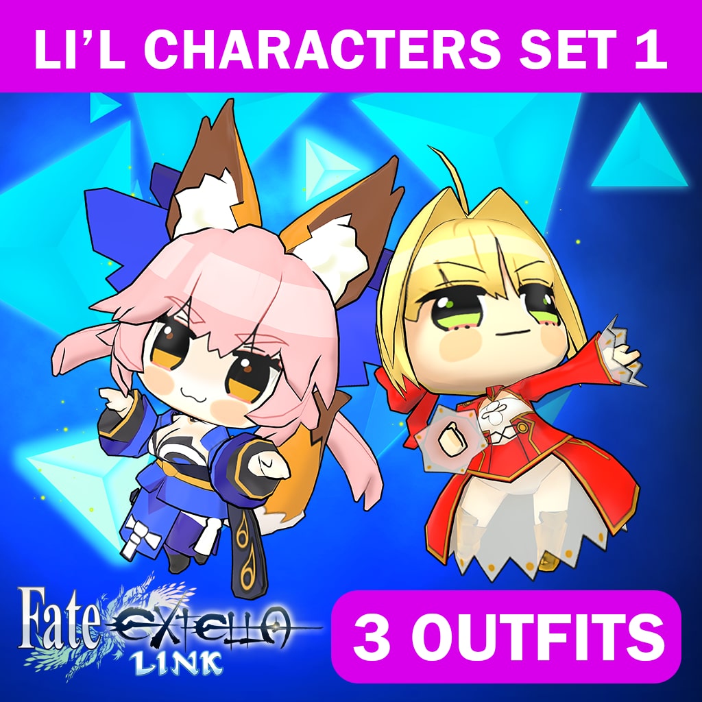 Fate/EXTELLA LINK — Li'l Characters Set 1