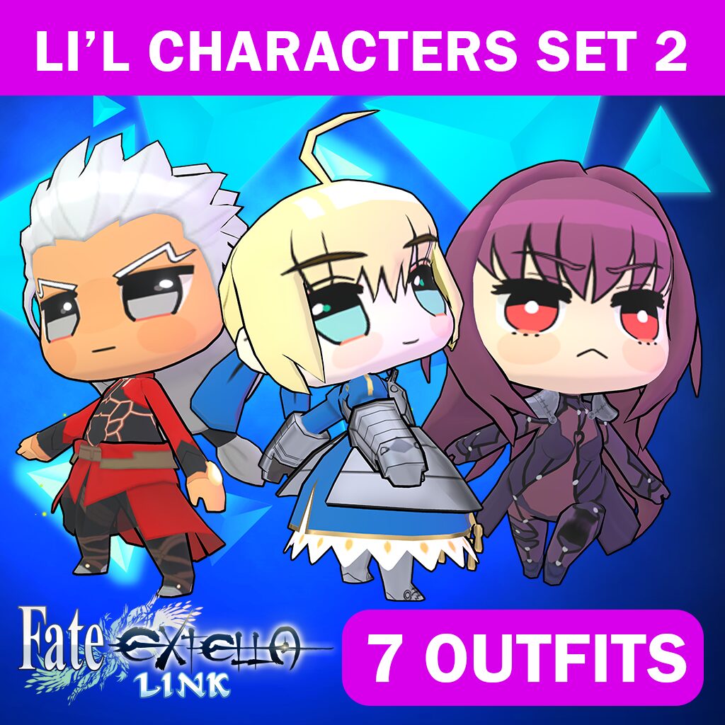 Fate/EXTELLA LINK — Li'l Characters Set 2