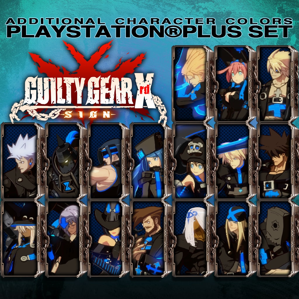 Guilty Gear Xrd -SIGN- Character Colors - PlayStation®Plus Set