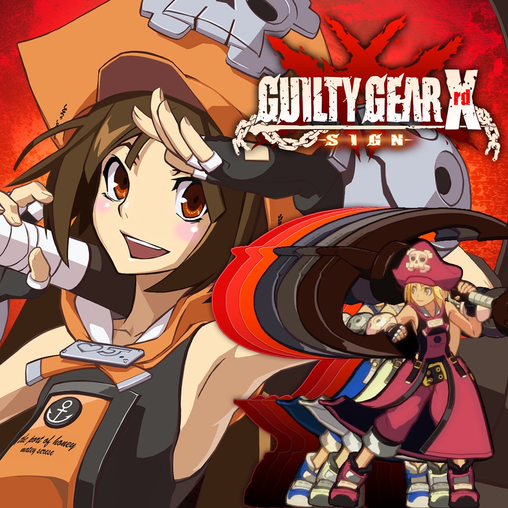 Guilty Gear Xrd -SIGN- Character Colors - May