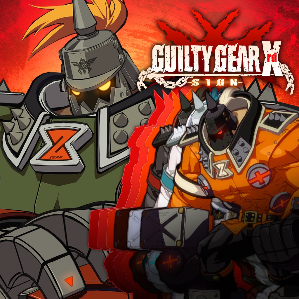 Guilty Gear Xrd -SIGN- Character Colors - Potemkin