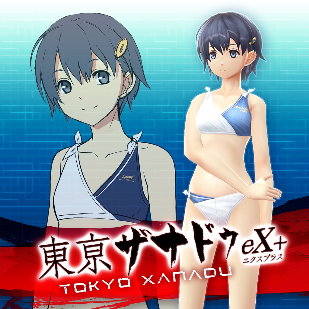 Tokyo Xanadu eX+ Summer Swimwear Set - Sora