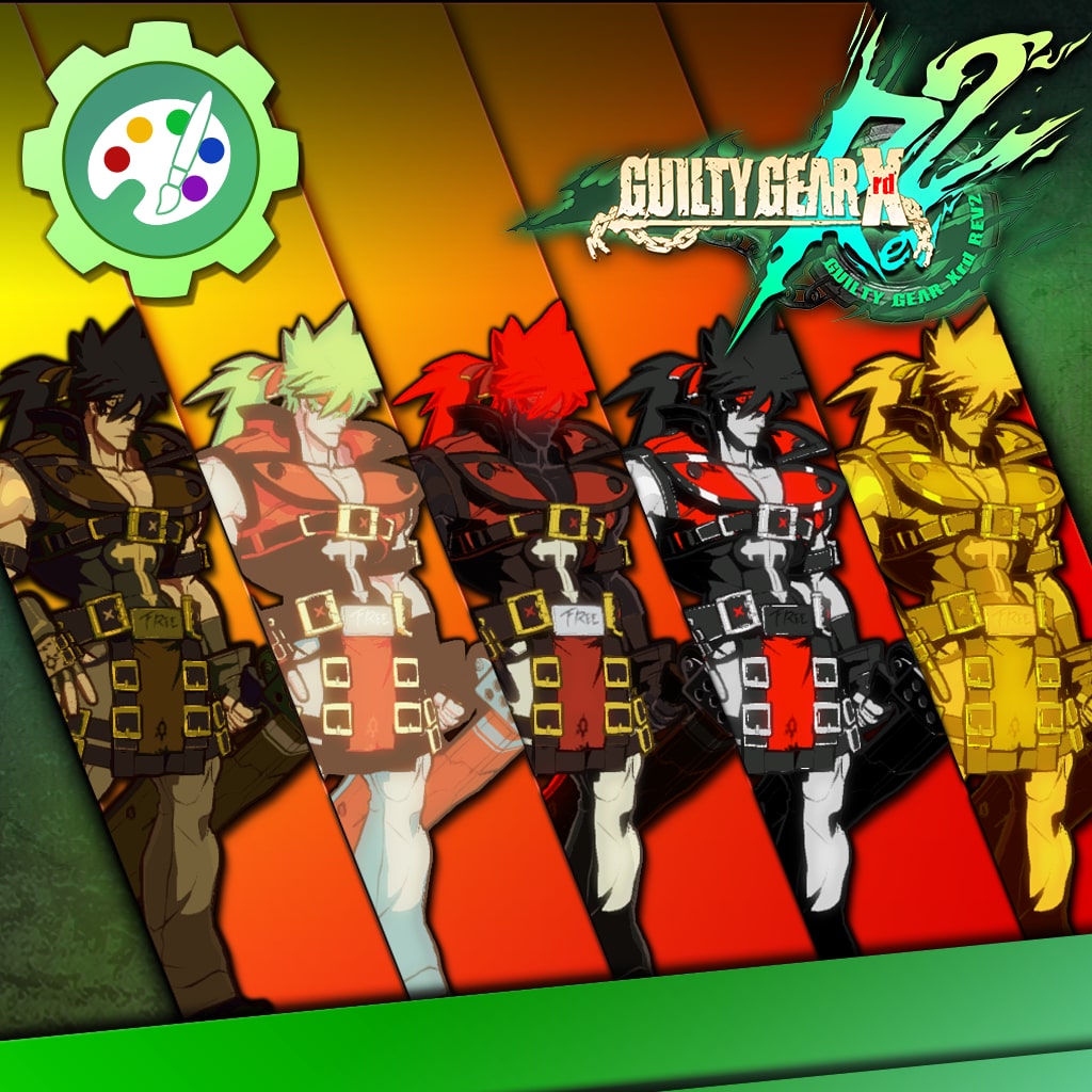 Guilty Gear Xrd REV 2 Character Colors - Sol Badguy
