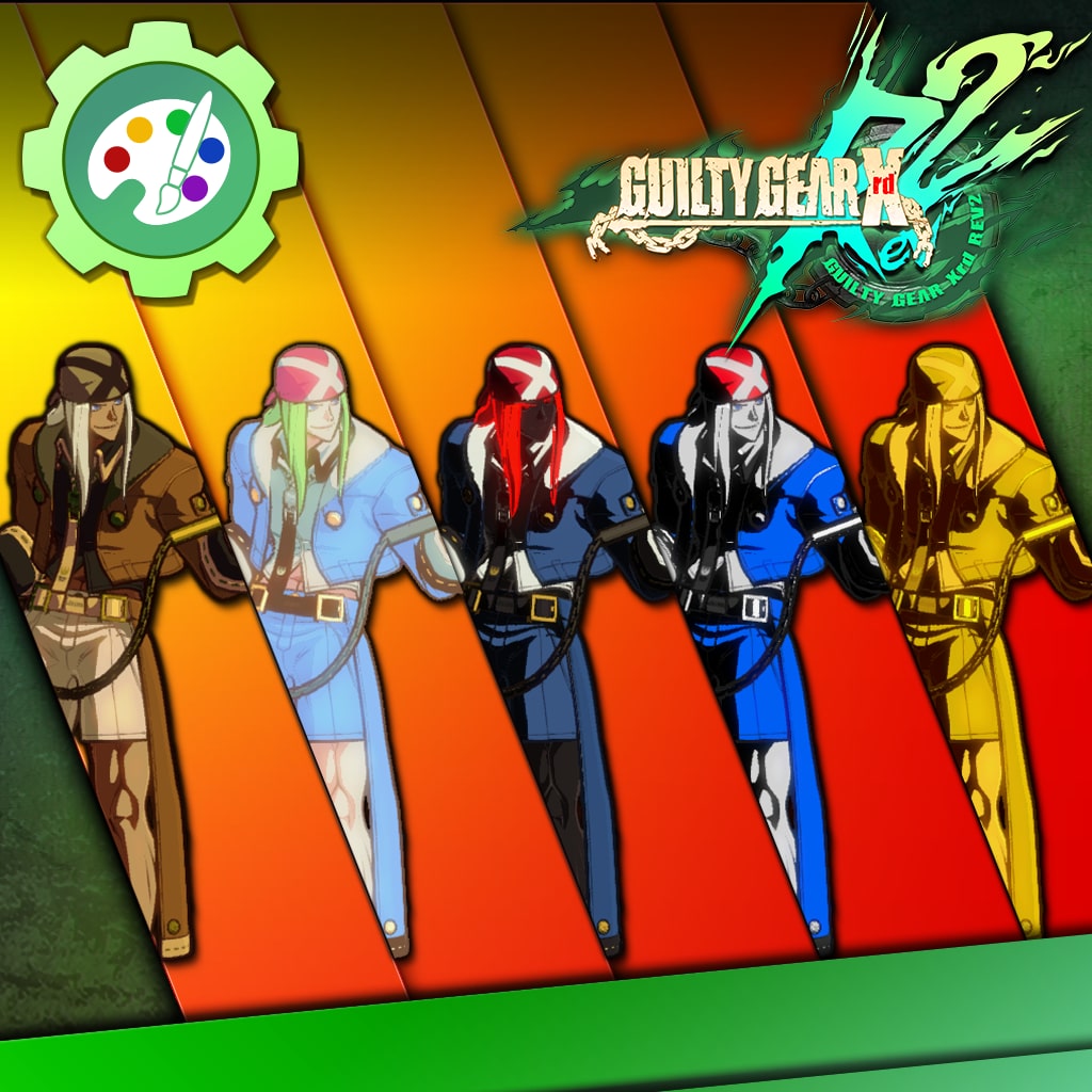 Guilty Gear Xrd REV 2 Character Colors - Axl Low