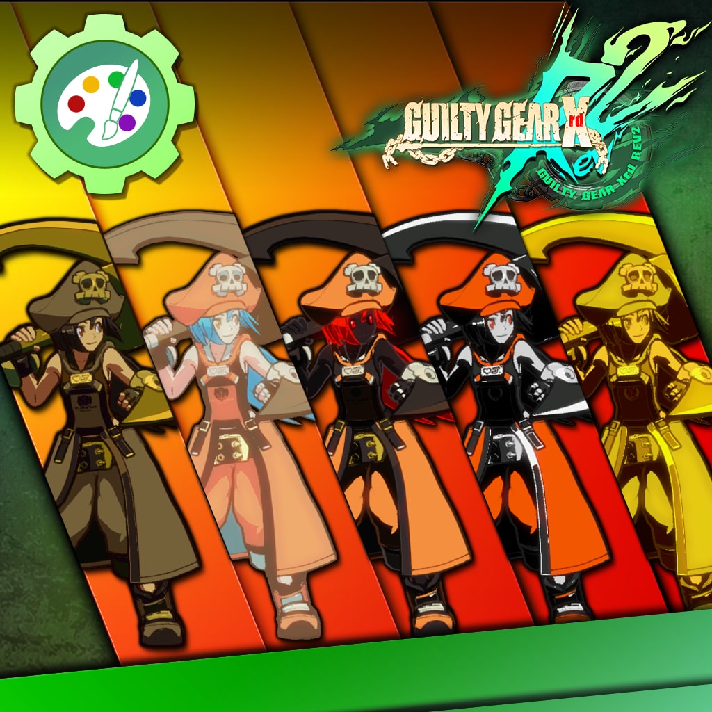 Guilty Gear Xrd REV 2 Character Colors - May