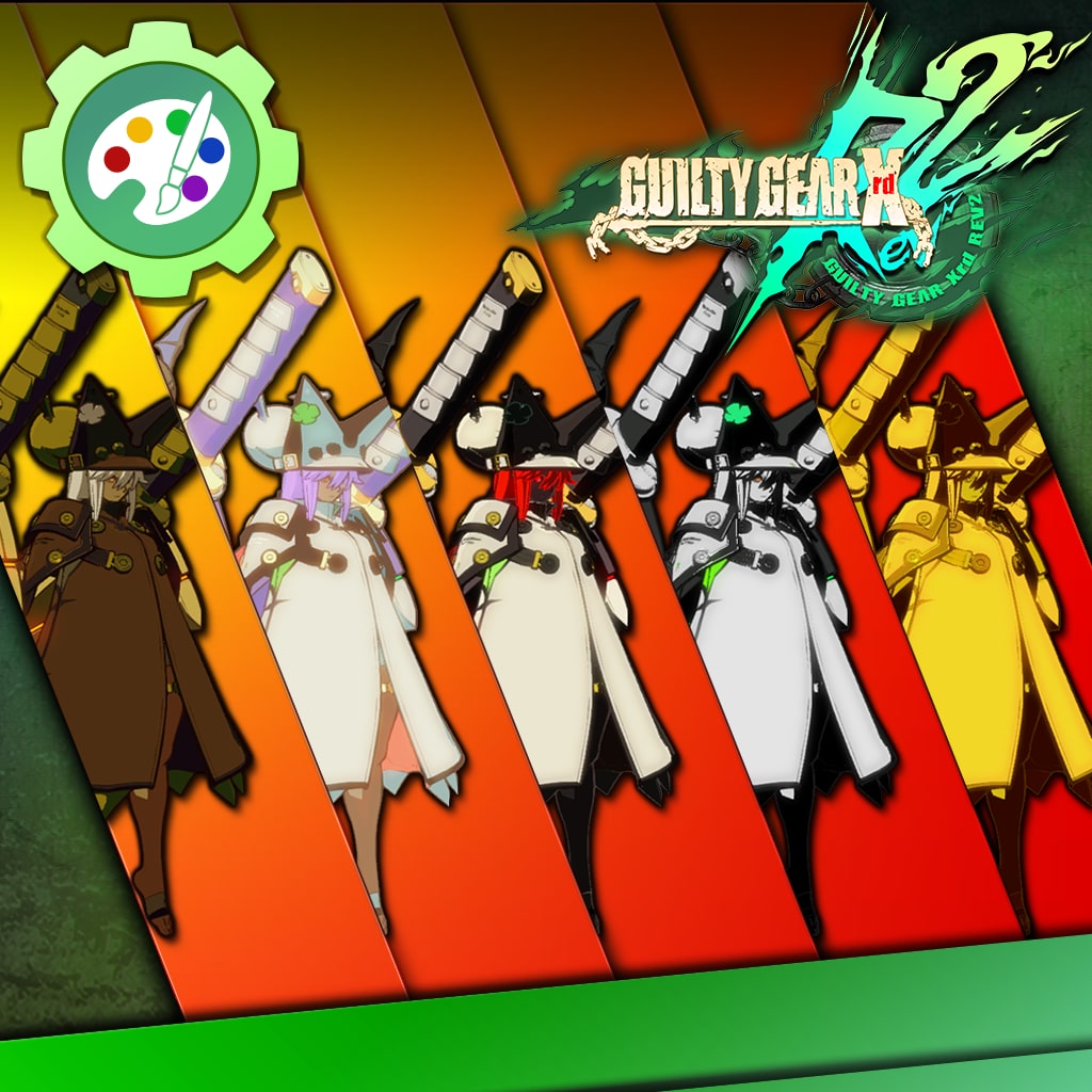 Guilty Gear Xrd REV 2 Character Colors - Ramlethal Valentine