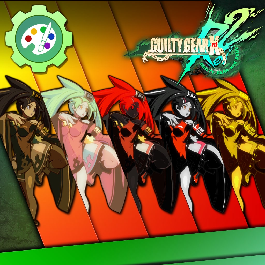 Guilty Gear Xrd REV 2 Character Colors - Jam Kuradoberi