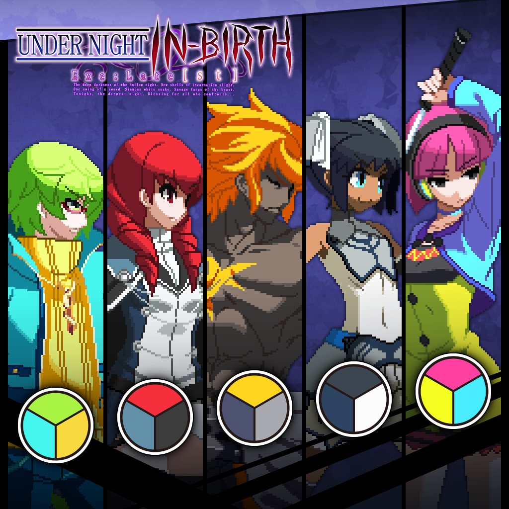Under Night In-Birth Exe:Late[st] Additional Character Color 4