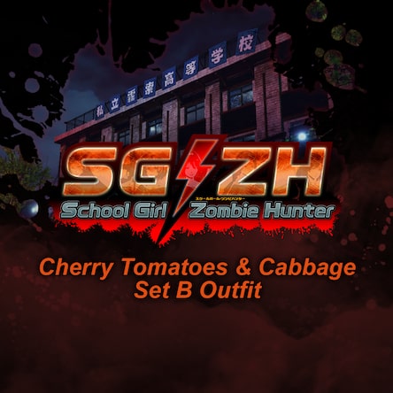 School Girl/Zombie Hunter Cherry Tomatoes ＆ Cabbage Set B Outfit 
