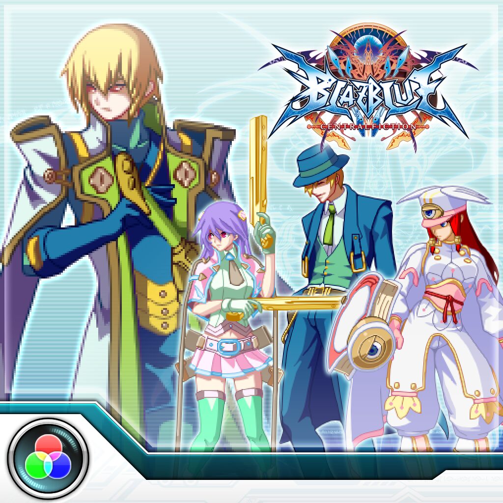 blazblue central fiction color references