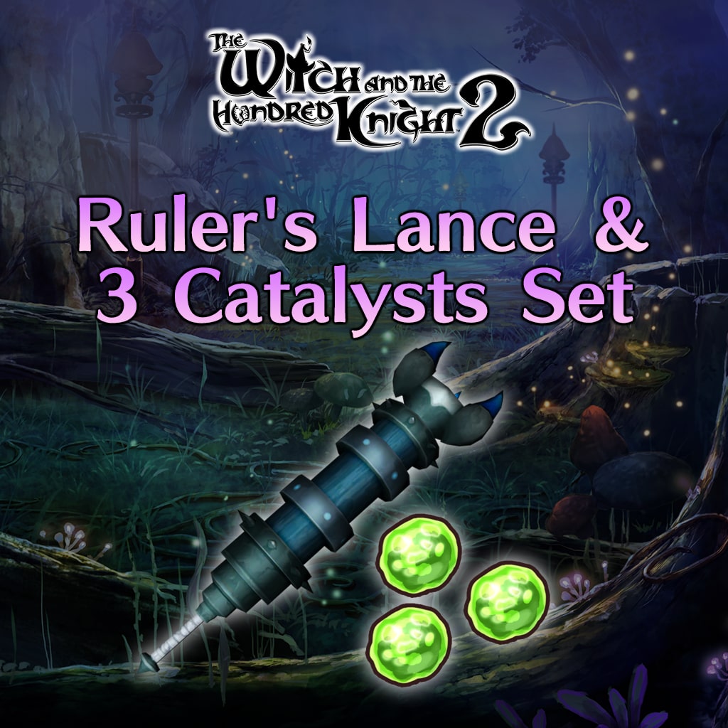 Hundred Knight 2: Ruler's Lance & 3 Catalysts Set